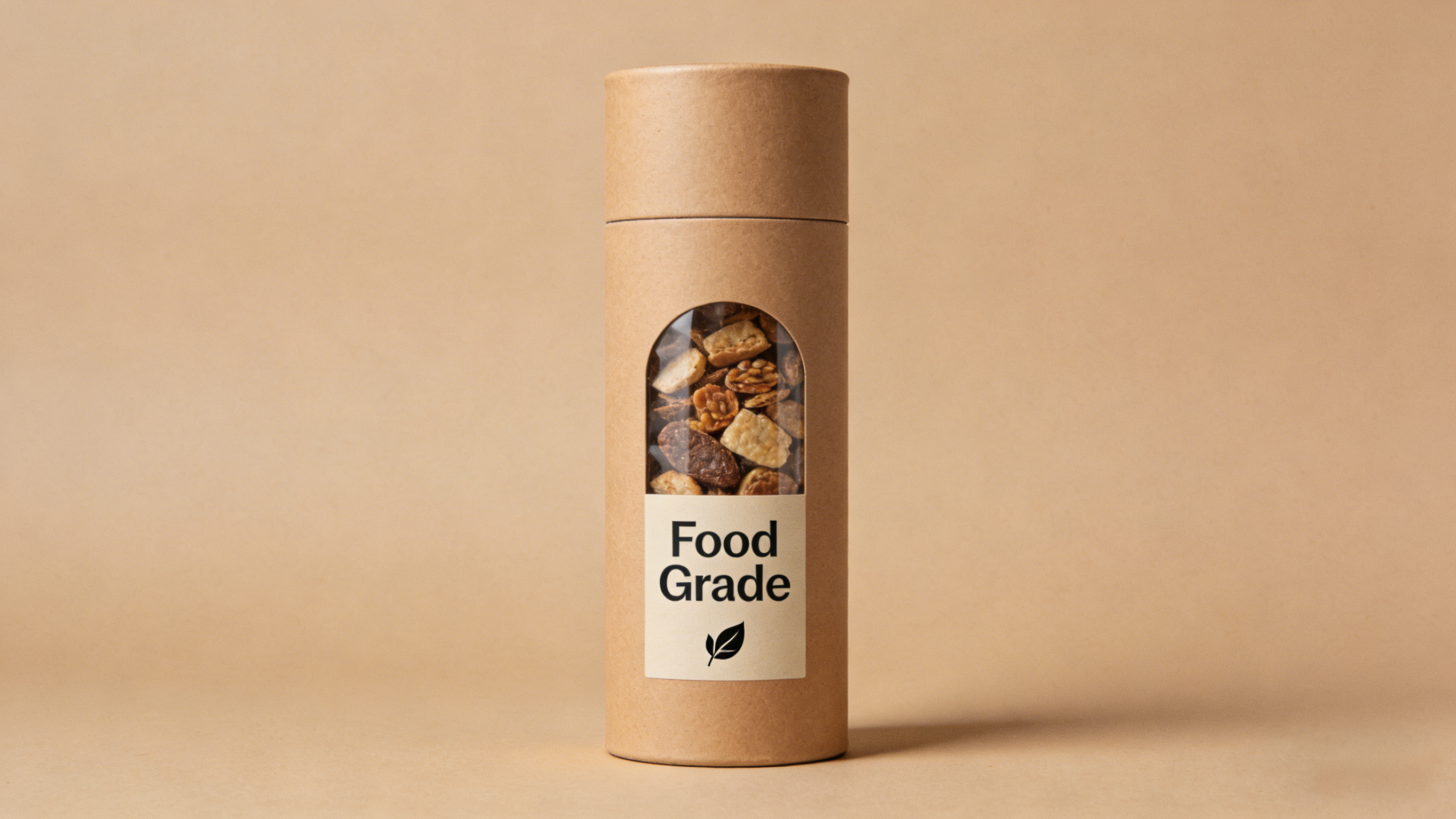 food grade paper tube packaging
