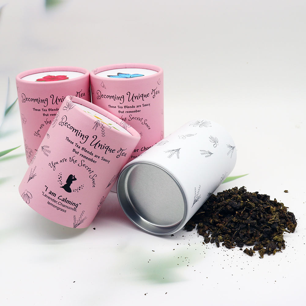 paper tube cbd food packaging