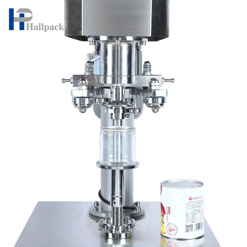 China New Product Sealer Automatic Can Vertical Stainless Steel Sealing Machine