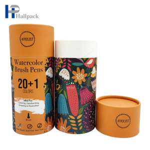 cosmetic paper tube container