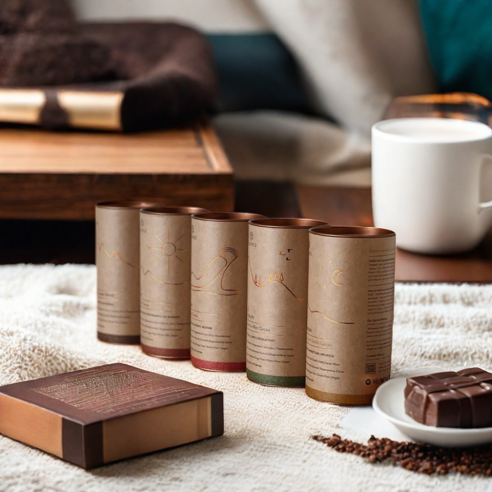 paper tube packaging with food grade foil