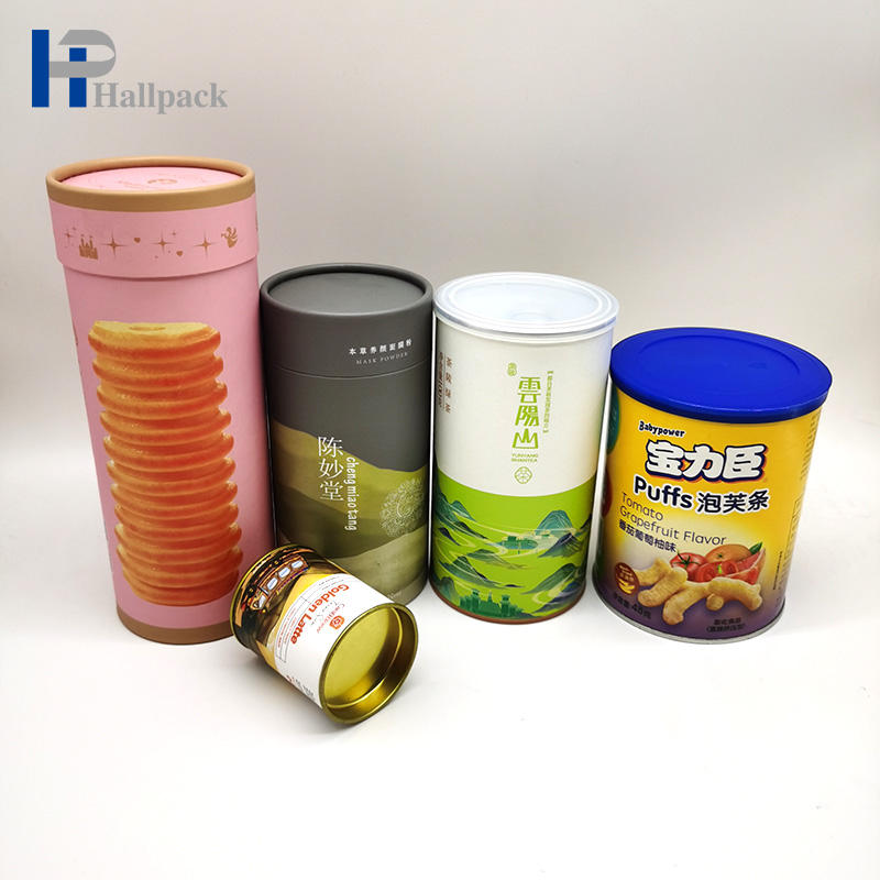 food grade paper tube packaging