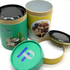 Wholesale Round Metal Lid Paper Tube