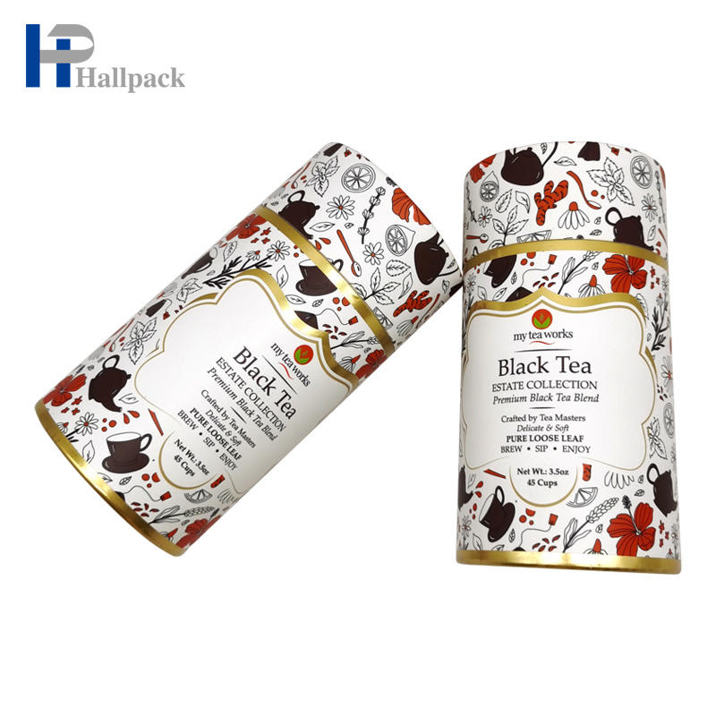 Kraft Paper Tube Designs Rose Puzzle Pencil Food Grade Packaging