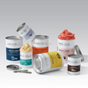 Recyclable Food Grade Canister for Nuts Coffee Beans Paper Snack Tin