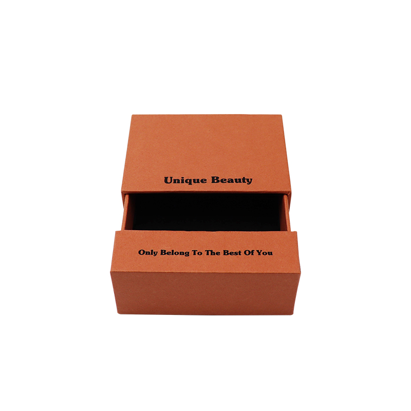 Rigid Pull Out Sleeve Sliding Drawer Gift Packaging with Drawer Jewelry Box for Earrings Rings
