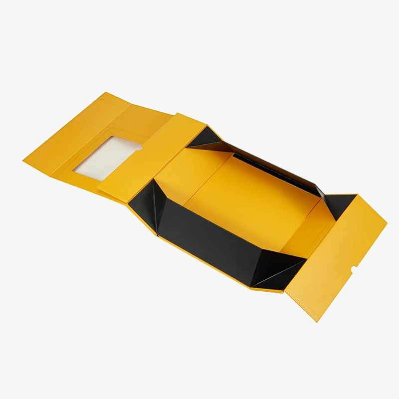 ODM&OEM Customized Book-Shaped Box Packaging for Gift Festivals Foldable Magnetic Cartons