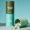Eco-friendly Custom Logo Food Grade Packaging Tube Airtight Dried Fruit Can