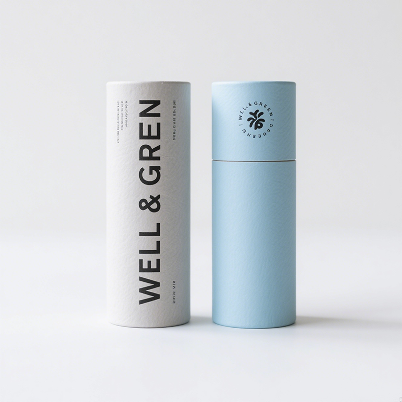 Biodegradable Paper Packaging Cosmetic Push-up Paper Tubes for Lipstick Lip Balm