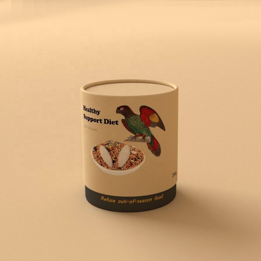 paper tube packaging for food