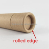 1oz 30ml brown lip gloss push up tube High Quality Recycled Paper Round Rigid Organizer Boxes Set Paper Tube
