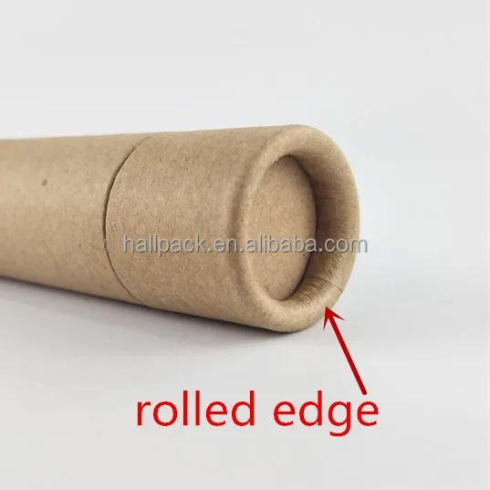 1oz 30ml brown lip gloss push up tube High Quality Recycled Paper Round Rigid Organizer Boxes Set Paper Tube