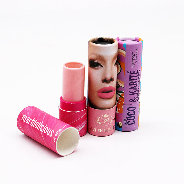 paper lipbalm tubes