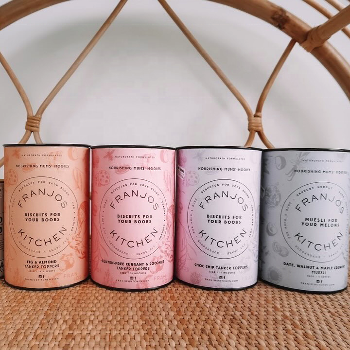 food grade paper tube packaging