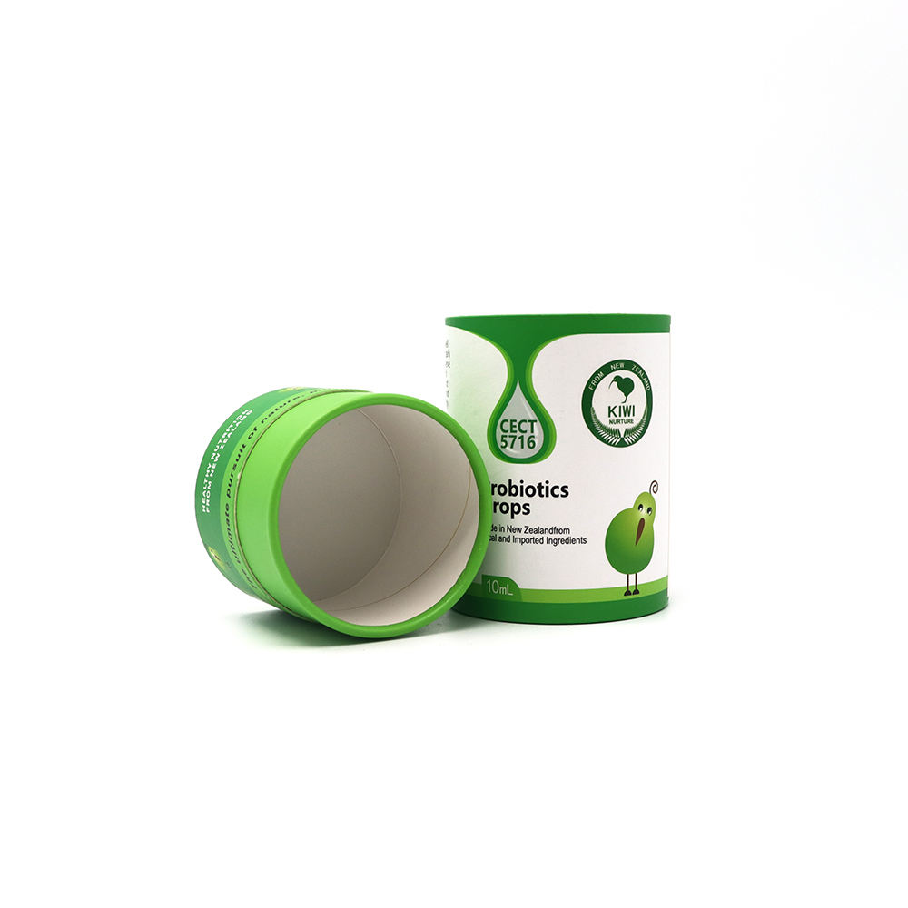 paper tube packaging with food grade foil