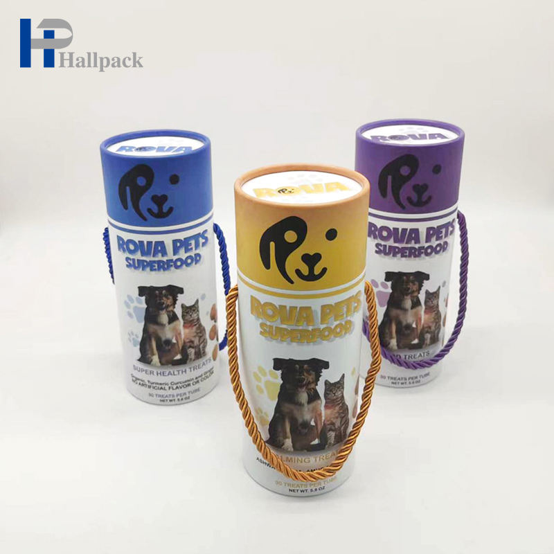 Pet Snacks Corrugated Paper Tube