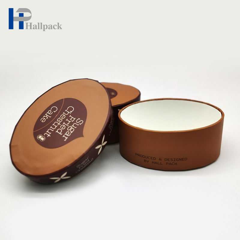 Hot Sale Biodegradable Food Grade Packaging Paper Tube Oval Paper Tube