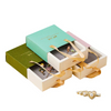 Jewelry Packaging Sliding Drawer Gift Paper Jewelry Box for Earrings Rings Watch