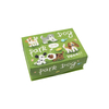 Book-Shaped Box Packaging for Earrings Jewelry Gift Custom Design Biodegradable Magnetic Carton