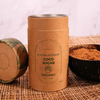 BIodegradeable Paper Tube Packaging for Tea Coffee Packaging Tube With Lids