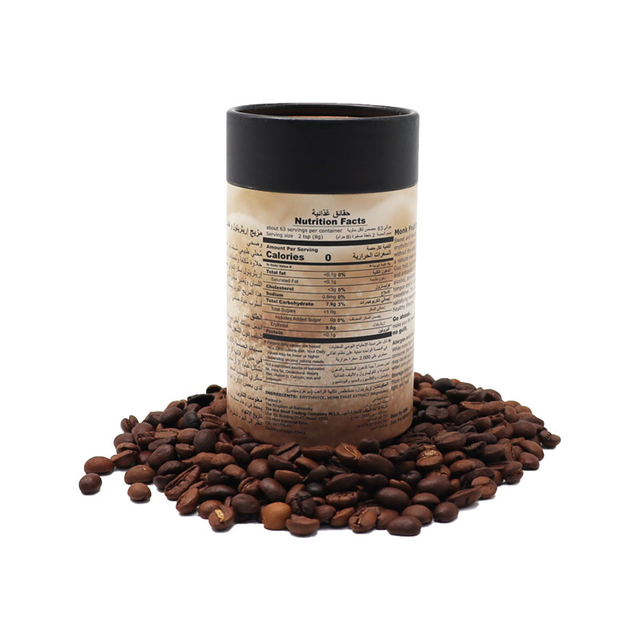 Recyclable Material Kraft Tea Tube Packaging Round Box for Tea