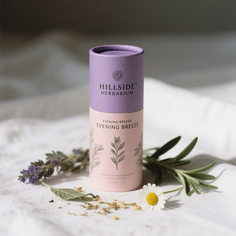 Biodegradable Customized Printing Paper Tube Packaging for Collagen Supplements