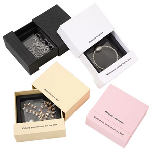 Biodegradable Custom Design Jewelry Box Packaging