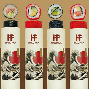 Biodegradable Custom Size Food Grade Container Push Up Tube Packaging for Sushi Cake