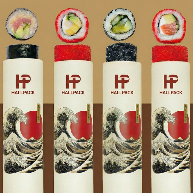 Biodegradable Custom Size Food Grade Container Push Up Tube Packaging for Sushi Cake