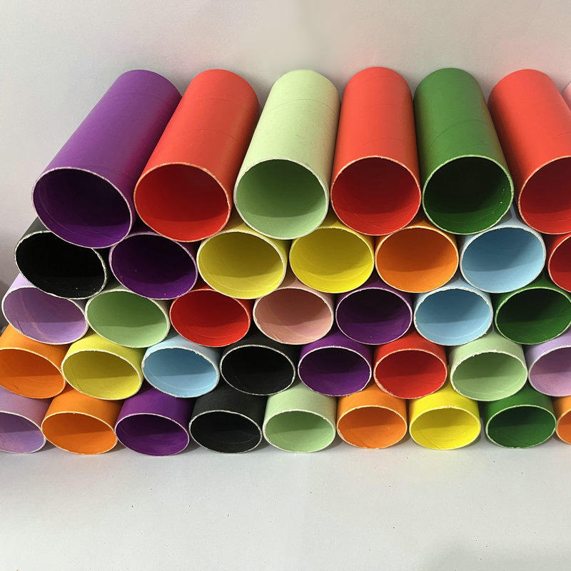 Eco Stock Special Brown kraft Paper-made A3 poster tube packaging mailing paper cylinder