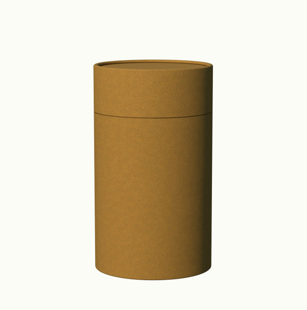 Brown stock S size Cylinder Cardboard Paper Tube for Coffee Beverage Juice Champagne and Tequila Packaging Durable and Strong
