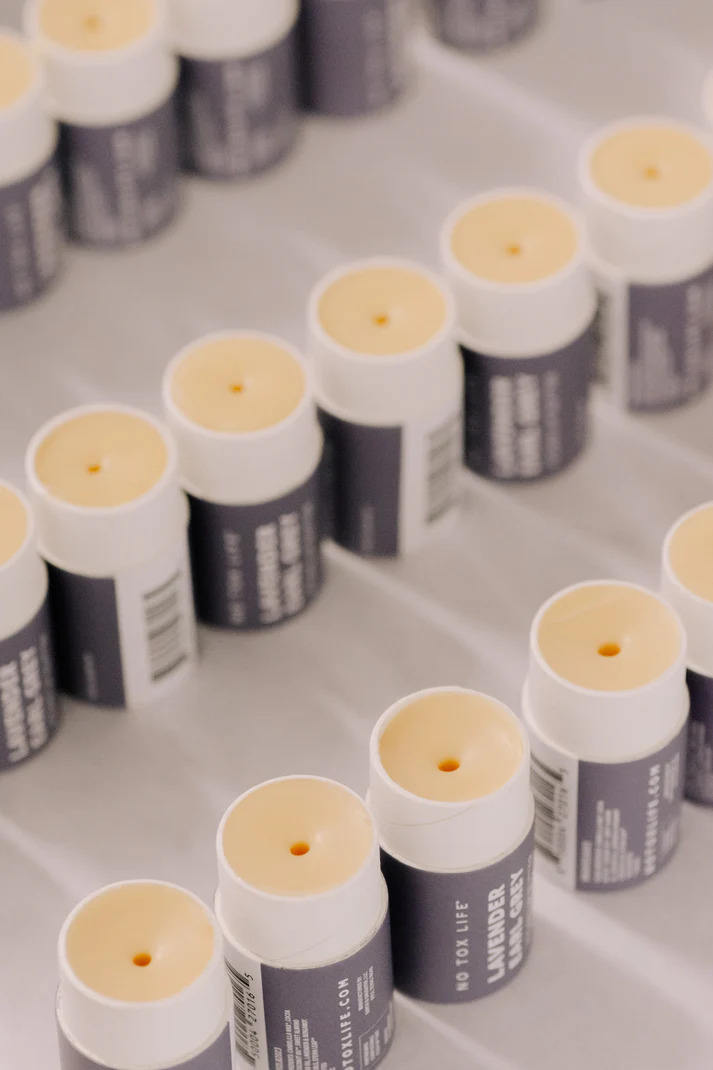 white lipbalm tubes