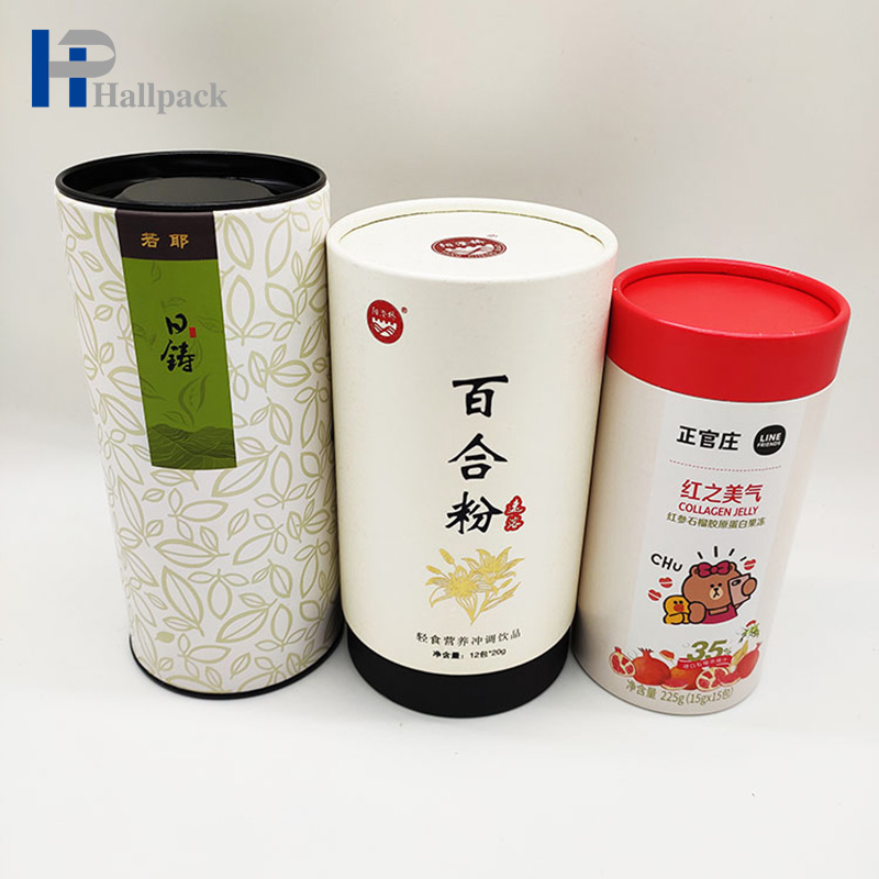 Dew Waist Design Tea Paper Tube