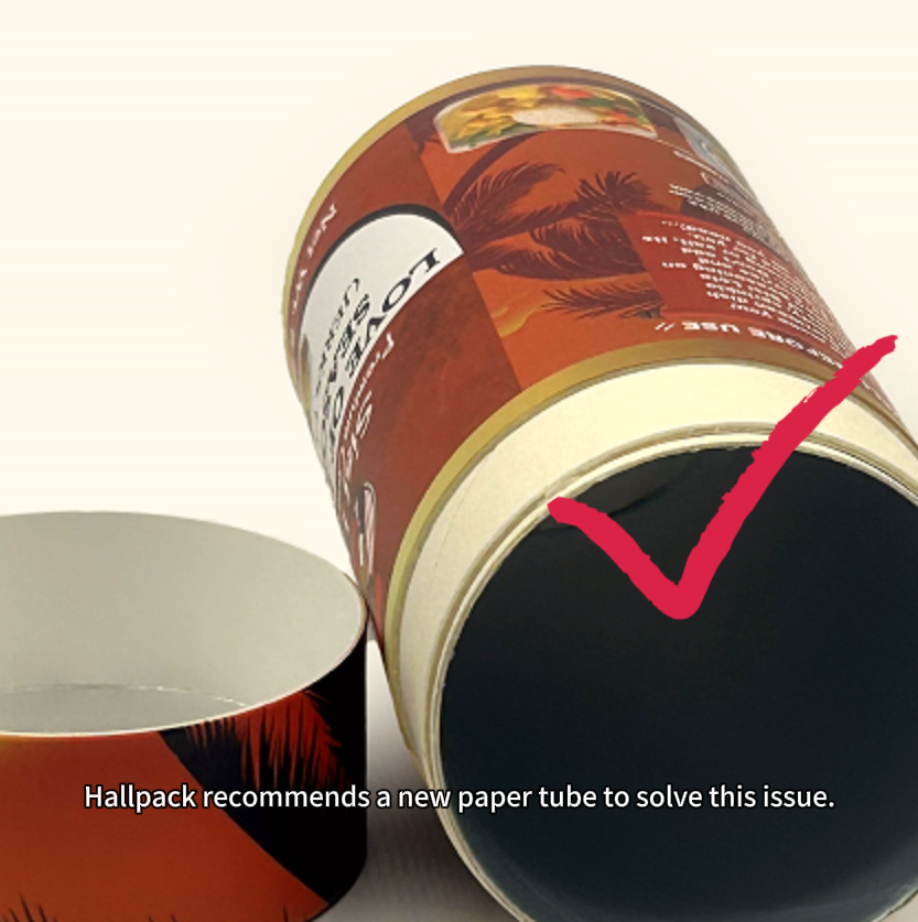 food grade paper tube
