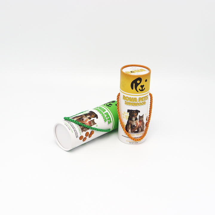 paper tube cbd food packaging