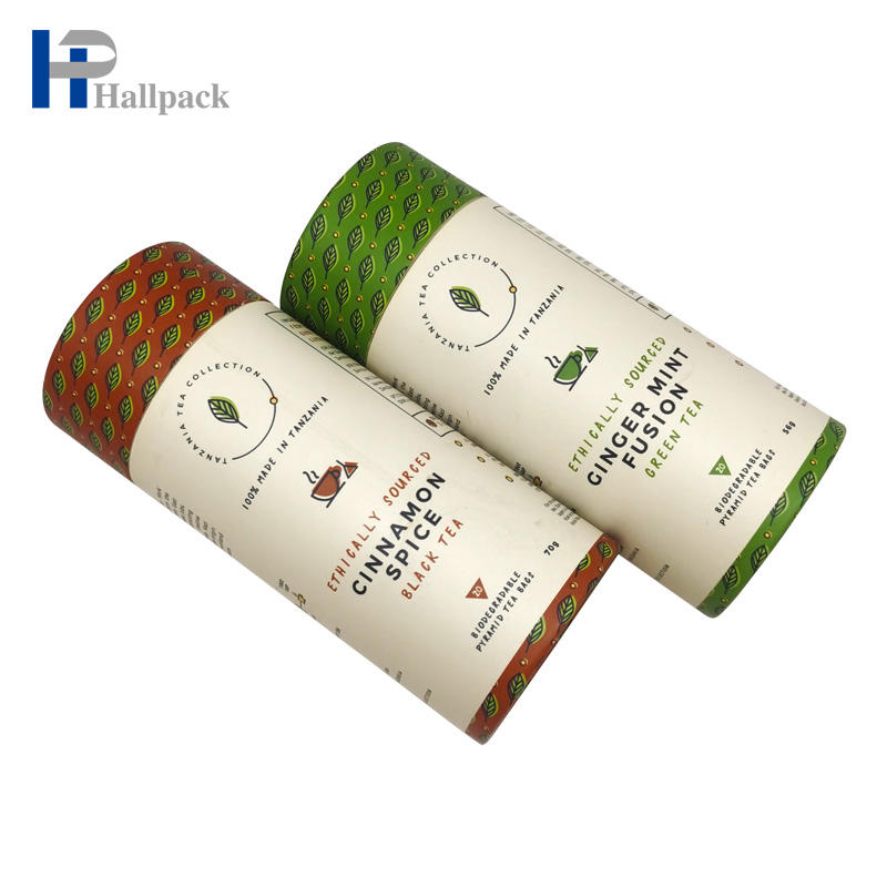 Custom Tea Packaging Tubes