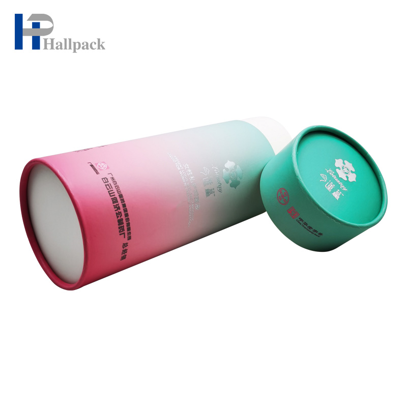 Pink Paper Tube Packaging