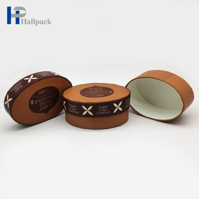 Hot Sale Biodegradable Food Grade Packaging Paper Tube Oval Paper Tube