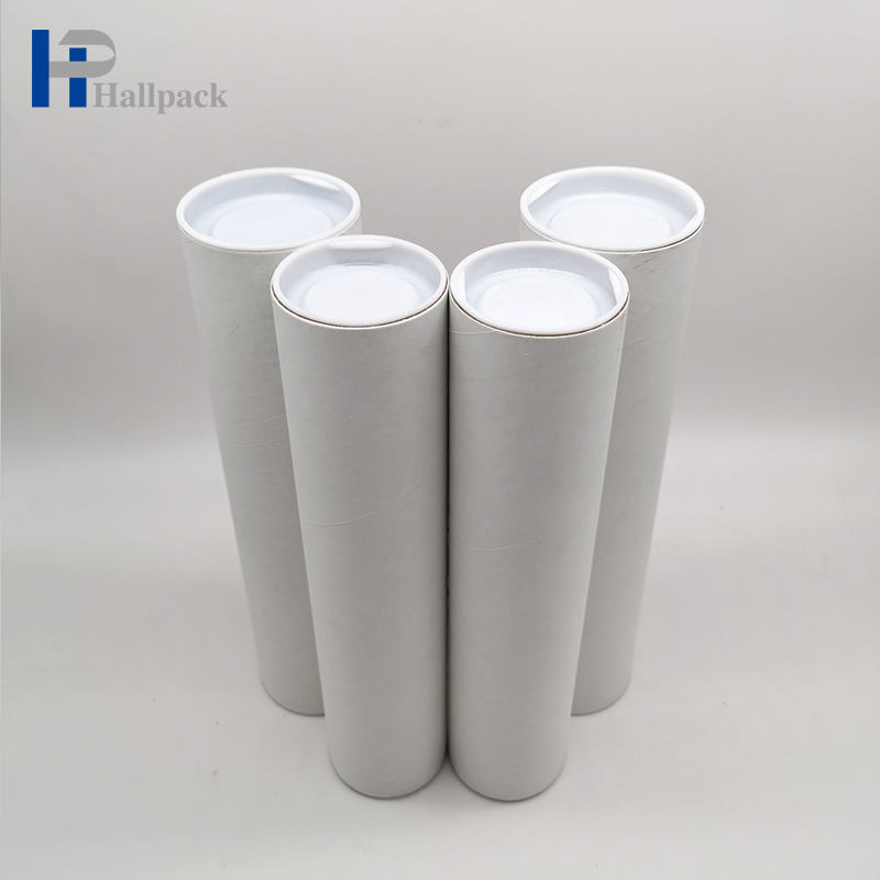 Customized Brown Kraft Mailing Postal Packaging Cardboard Paper Tube