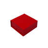 Paper Book-Shaped Box Packaging for Earrings Jewelry Gift Custom Design Square Magnetic Carton