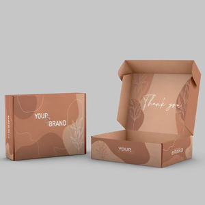 Paper Airplane Box Packaging With Customized Digital Printed For Shipping Mailing