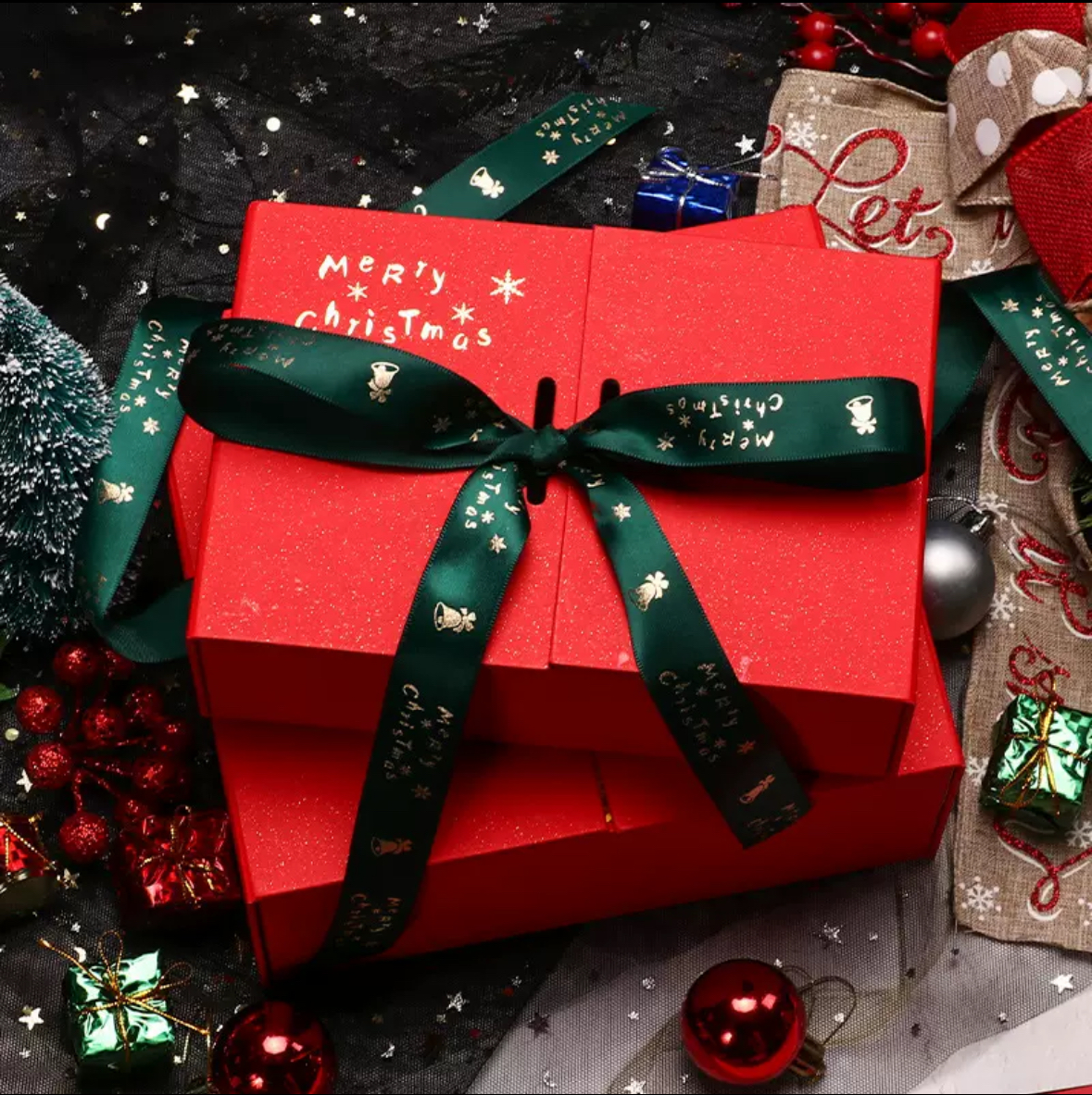 Custom Design Christmas Gift Packaging Box for Chocolates & Cookies – The Perfect Candy, Jewelry & Birthday Gift Solution