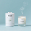 Recyclable Custom Design Paper Cylinder Cosmetic Packaging for Candle Cans