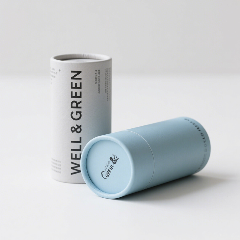 Biodegradable Paper Packaging Cosmetic Push-up Paper Tubes for Lipstick Lip Balm