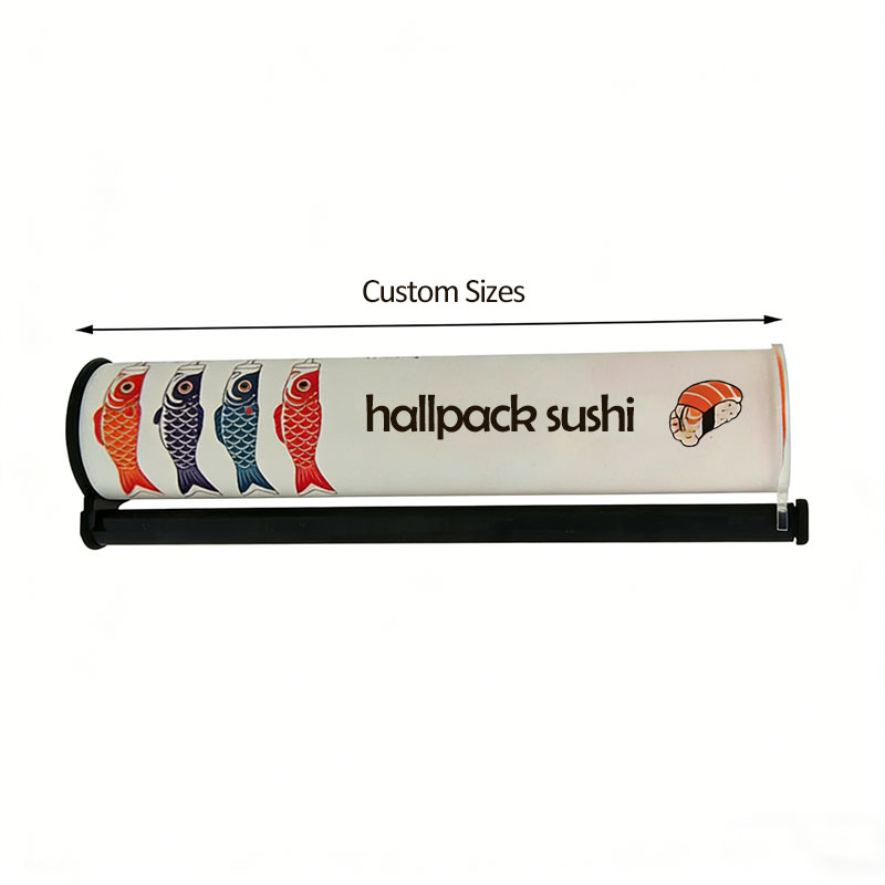 Biodegradable Custom Size Food Grade Container Push Up Tube Packaging for Sushi Cake