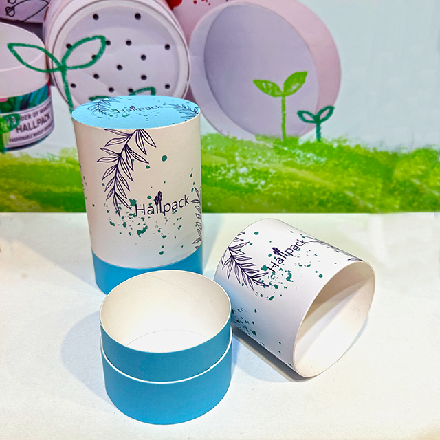 cylindrical cardboard packaging