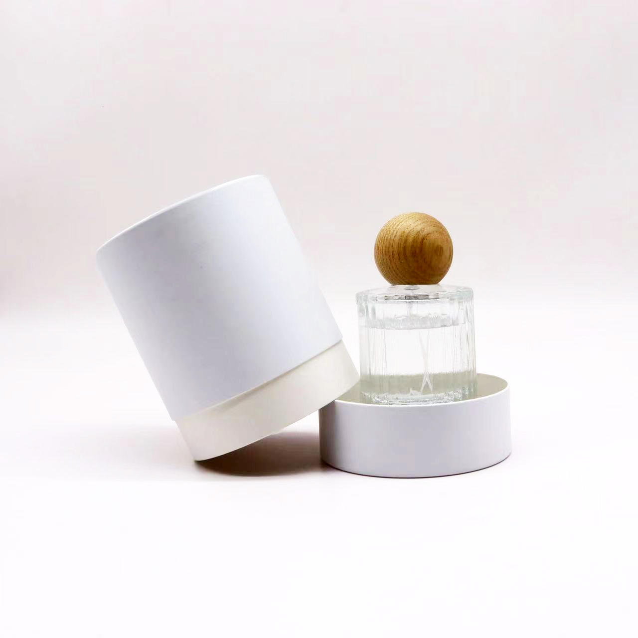 Luxury Wholesale 30ml/50ml/80ml candle/perfume/cosmetic packaging box paper tube for essential oil