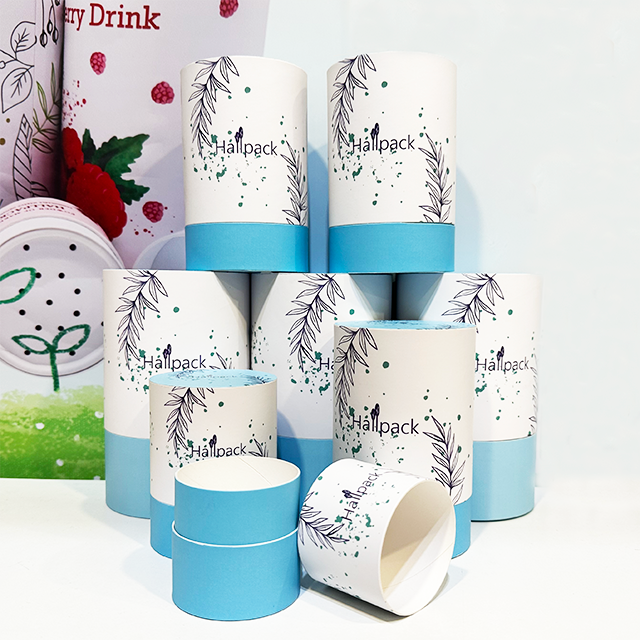 cylindrical cardboard packaging