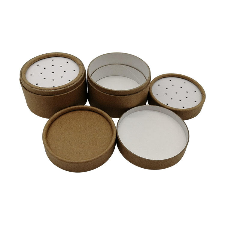 Hot Sale Custom Deodorant Stick Paperboard Kraft Cardboard Paper Tube With Sieve
