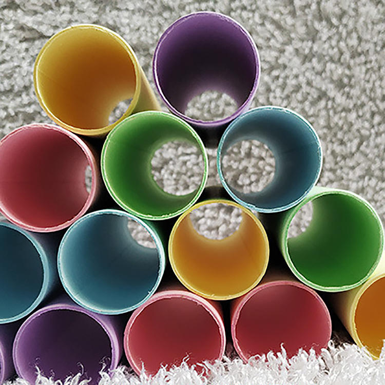 2inch Colored Eco-friendly Bio-Degradable Craft Artistic Paper Roll Tubes 54mm Handcrafted DIY Colorful Paper Craft Tubes